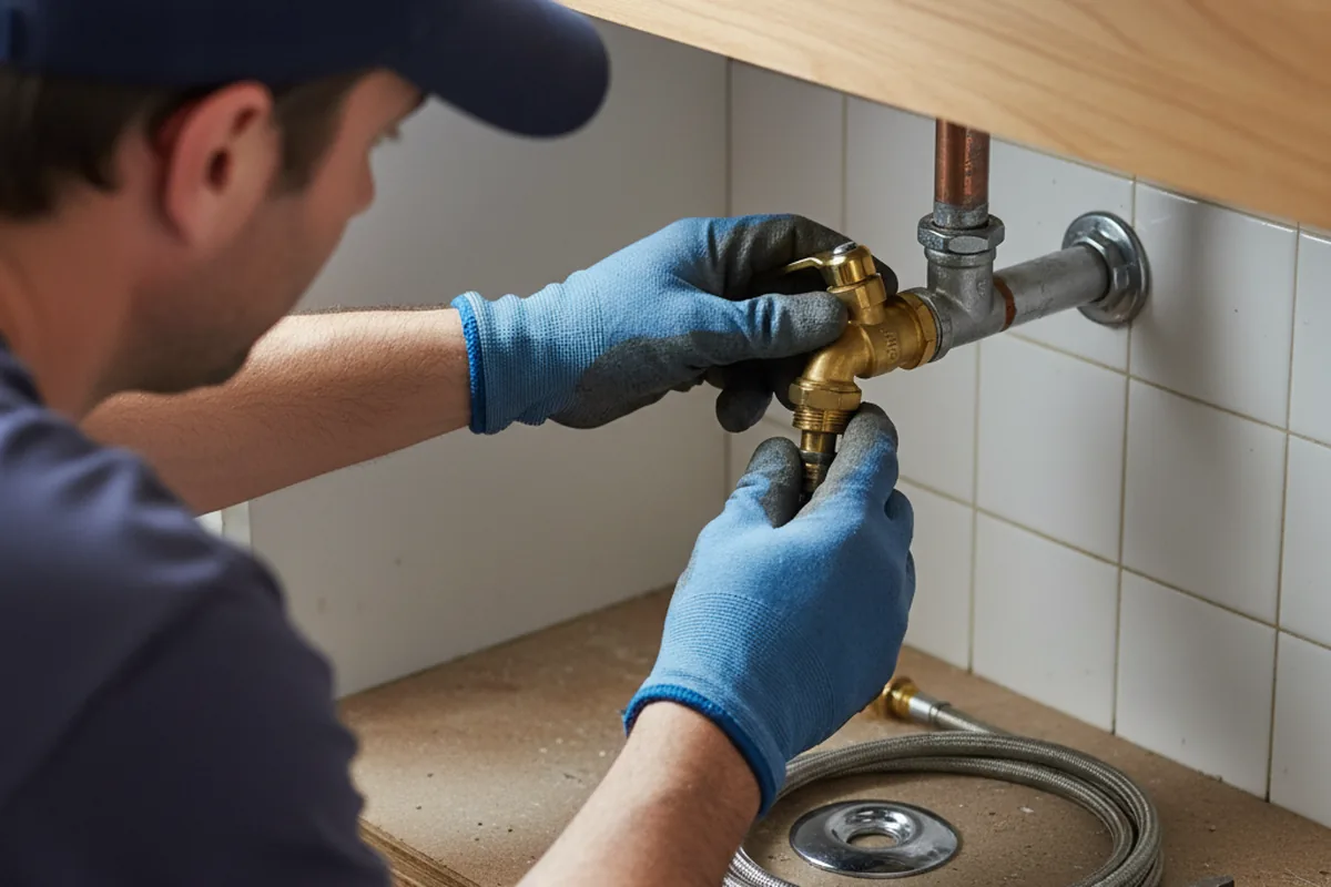 Shutoff valve and fitting work during Repiping in Chualar